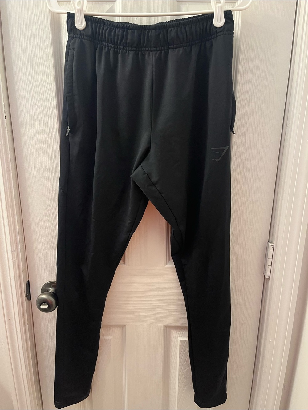 Gymshark Arrival Slim Fit Joggers Black Mens Size Small GMBT5436